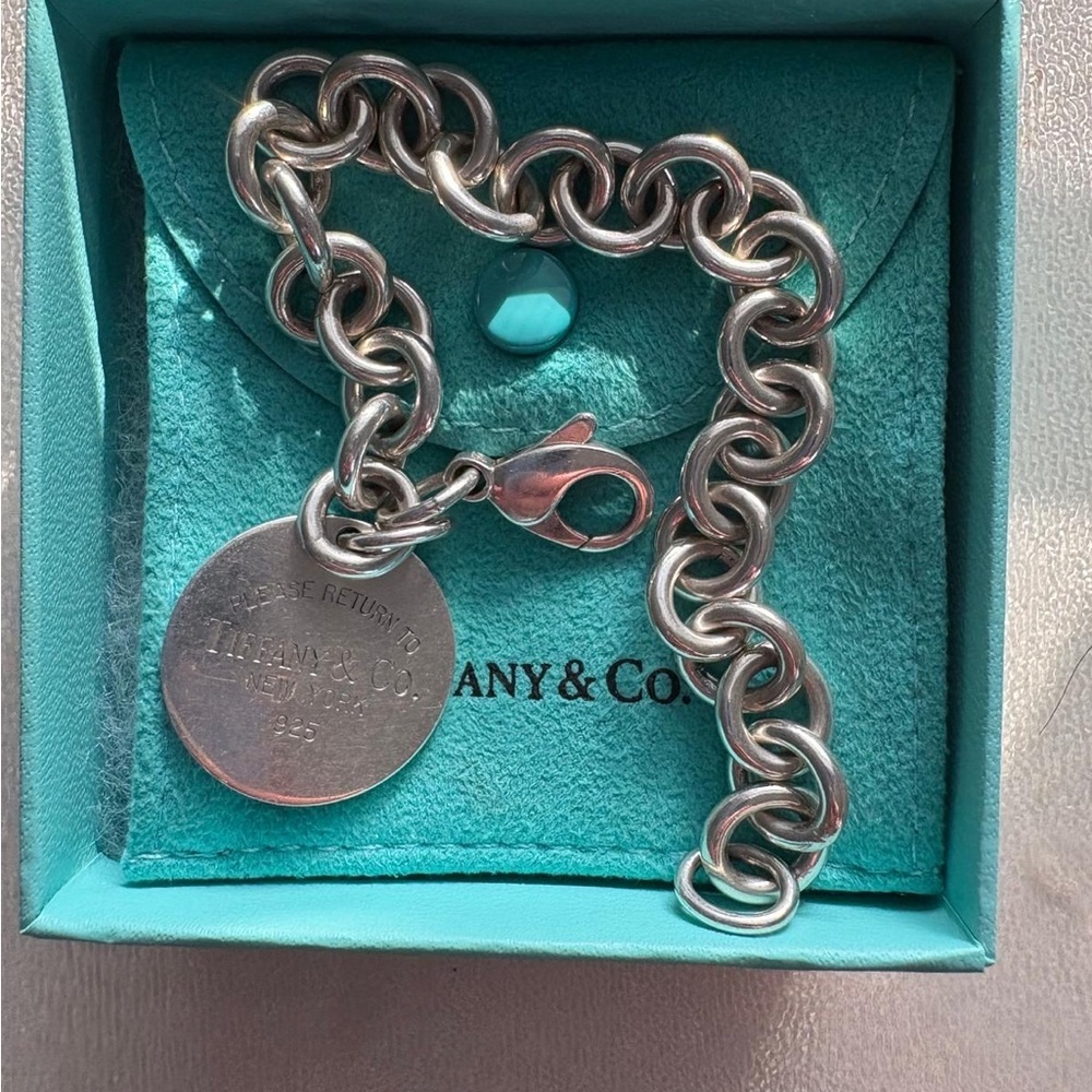 Tiffany & Co. Silver Charm Bracelet